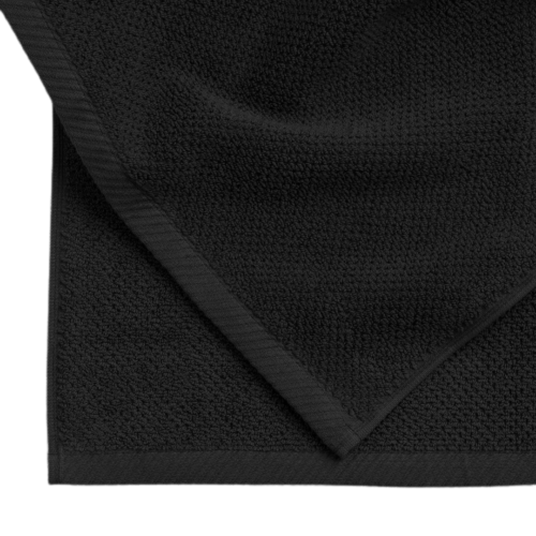 Ufuk Black Hand Towel 50x100 cm - 20''x40'' – P E S H C E